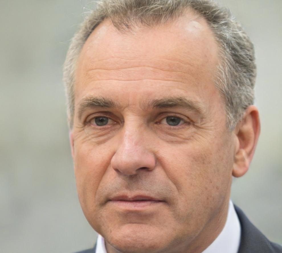 Retrato profesional de Ramiro Vega, asesor financiero senior